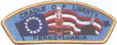 Cradle of Liberty Council Shoulder Patch